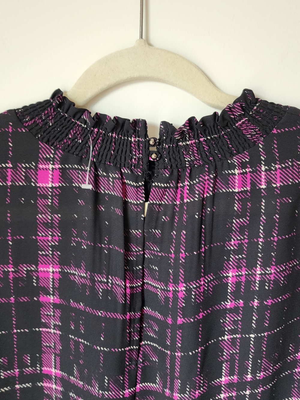 Plaid Paisley Tunic Blouse - Picture 10 of 11